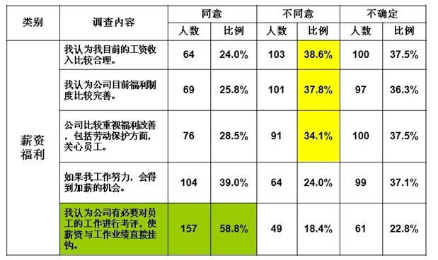員工薪資滿(mǎn)意度調(diào)查表_朗歐管理咨詢(xún)案例